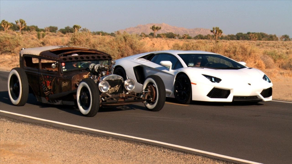 s01e05 — Rat Rod vs. Lamborghini Aventador!