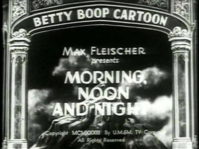 s1933e13 — Morning, Noon and Night