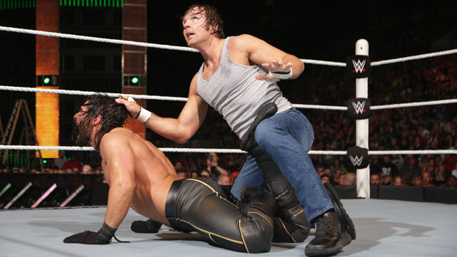 s17e26 — Main event: Dean Ambrose vs. WWE World Heavyweight Champion Seth Rollins (Toledo, OH)