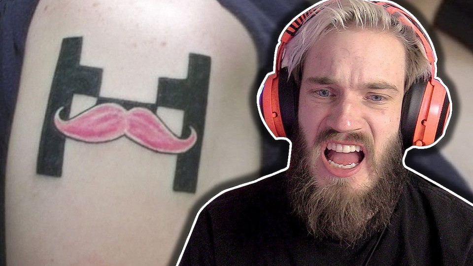 s09e61 — PEWDIEPIE TATTOO - LWIAY #0026