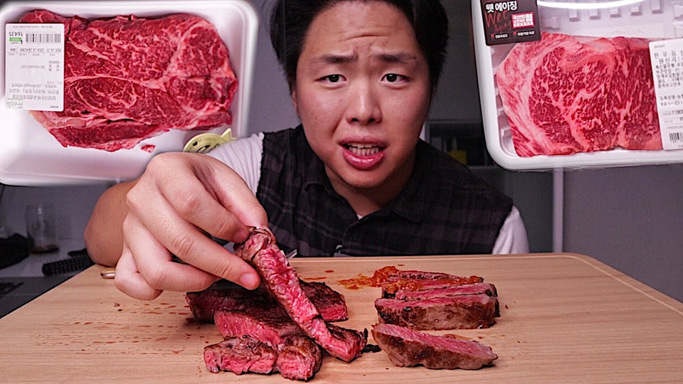 s06e27 — Корейский Стейк 7500 руб за кг! Мясо Хану vs австралийский стейк