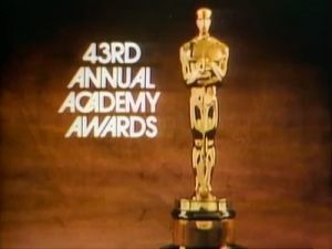 The 43rd Annual Academy Awards