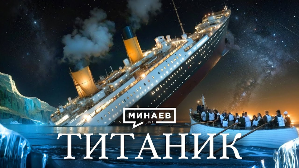 s06e32 — Титаник: История крупнейшей морской катастрофы XX века / Уроки истории / @MINAEVLIVE