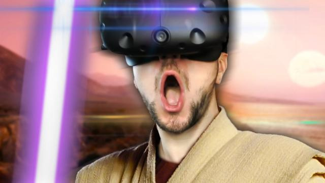 s05e405 — JEDI MASTER | Star Wars Trials On Tatooine (HTC Vive Virtual Reality)
