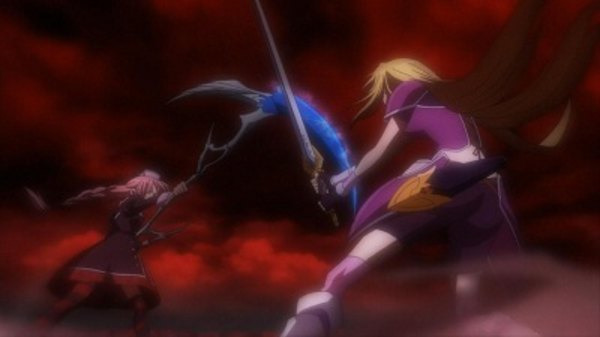 The Legend of the Legendary Heroes Official Clip: Alpha Stigma and  Swordswoman 