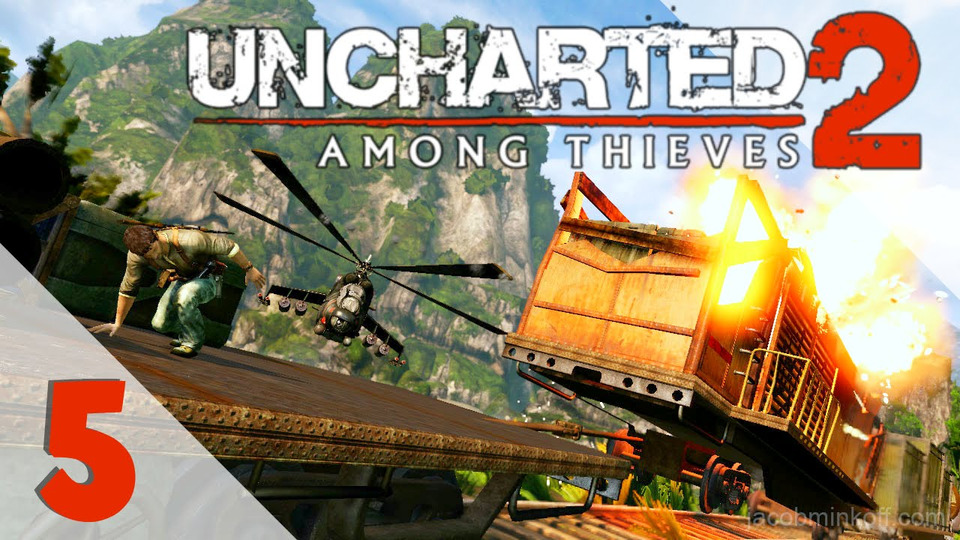 s2016e33 — Uncharted 2: Among Thieves [PS4] #5: Поезд боли