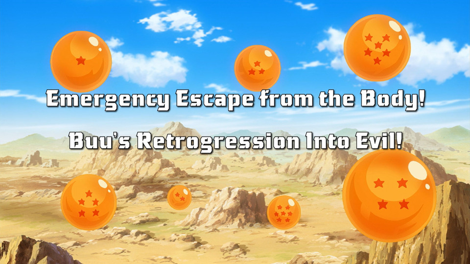 s02e51 — Emergency Escape from Inside the Body! Buu's Reverse-Transformation is the Worst!!