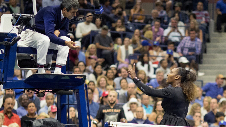 s01e01 — Serena vs. the Umpire