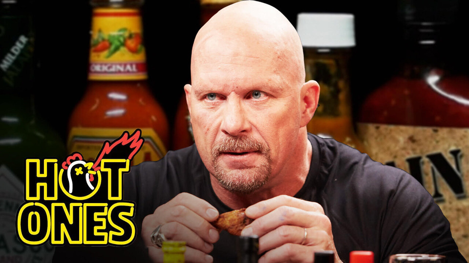 s09e12 — Stone Cold Steve Austin Puts the Stunner on Spicy Wings