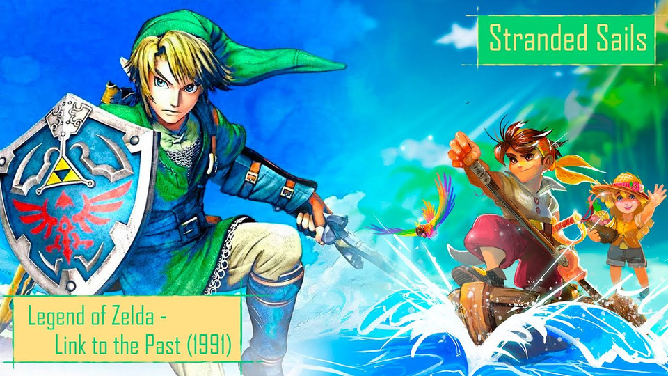 s2019e51 — Legend of Zelda: Link to the Past (1991) #3 / Stranded Sails