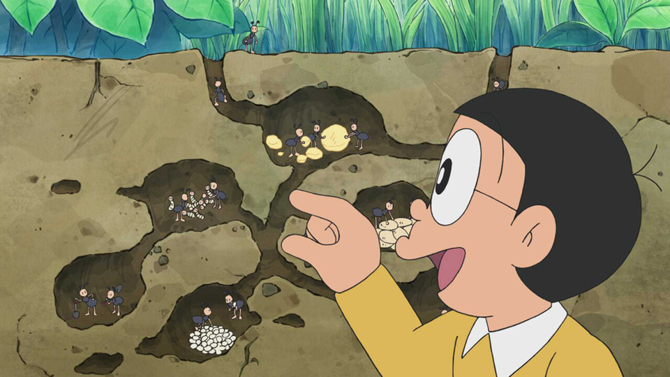 s13e16 — Nobita and the Queen of Ants