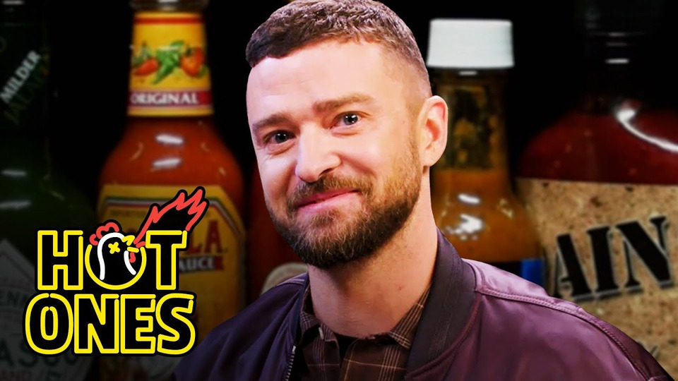 s11e09 — Justin Timberlake Cries a River While Eating Spicy Wings