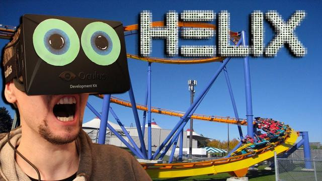 s03e280 — CRAZIEST ROLLERCOASTER | Helix the Next Level with the Oculus Rift
