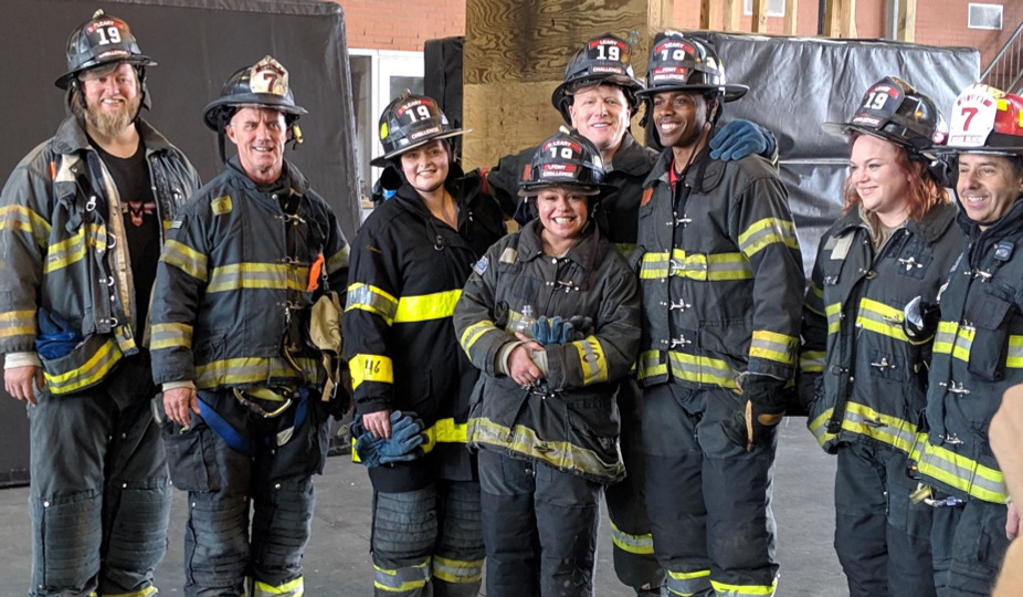 s13e139 — Rach & Celeb Friends Take On Denis Leary's FDNY Challenge + Big Surprise For 911 Dispatchers