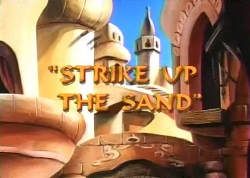 s01e15 — Strike Up The Sand