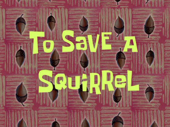 s05e33 — To Save a Squirrel