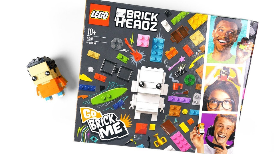 s04e58 — КЬЮБАЙТ из LEGO BrickHeadz Go Brick Me!