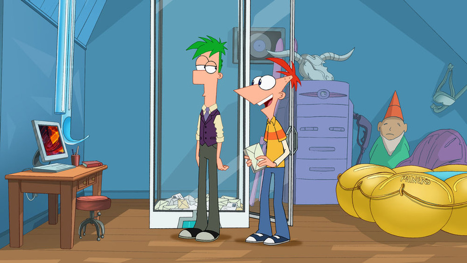 Финес и Ферб / Phineas and Ferb 4 сезон 47 серия Act Your Age. 