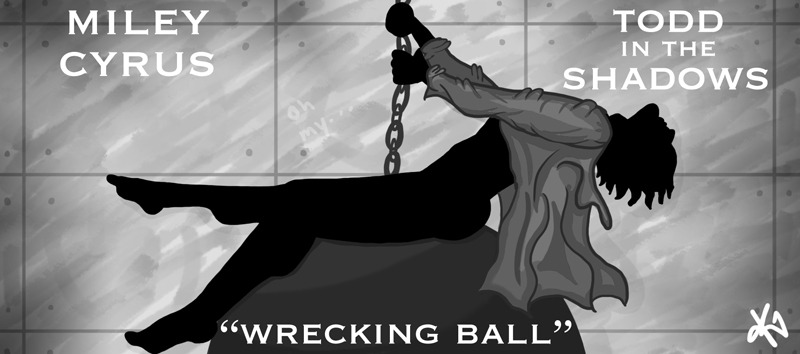 s05e31 — "Wrecking Ball" by Miley Cyrus