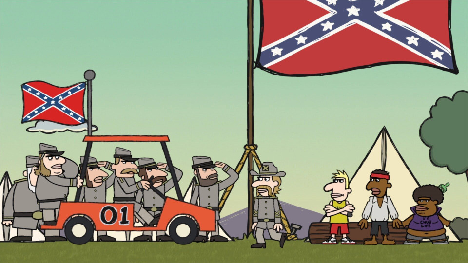s02e06 — Confederate Flags of Our Fathers