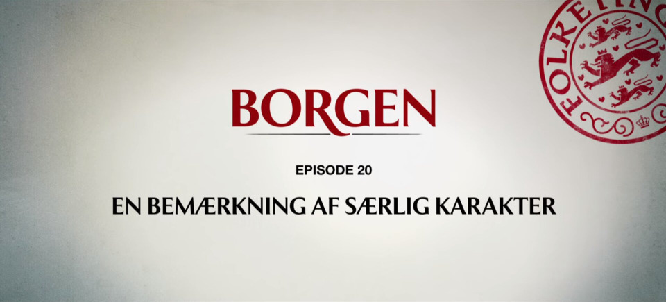 En bemærkning af særlig karakter