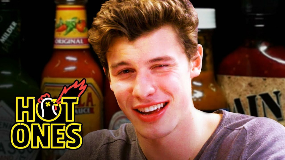 s05e11 — Shawn Mendes Discovers a New Side of Himself While Eating Spicy Wings