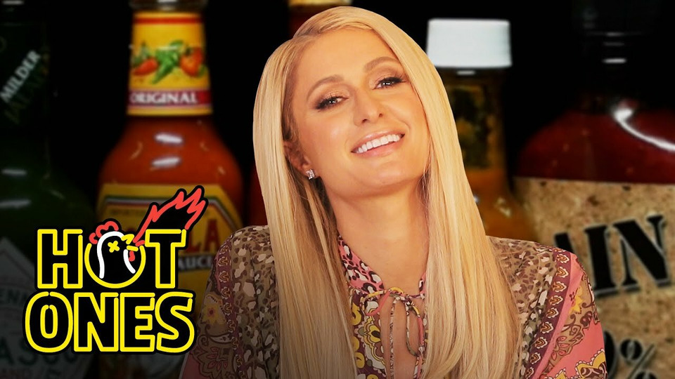 s14e07 — Paris Hilton Says "That's Hot" While Eating Spicy Wings