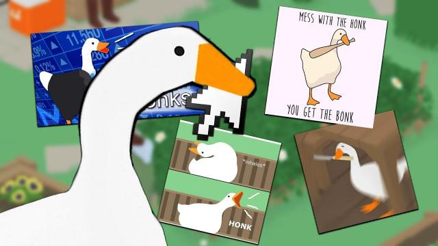 s09e61 — Untitled Goose Game But DESKTOP GOOSE Brings Me Memes