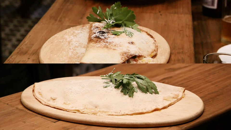 s01e17 — Tortilla Half-moon Pizza
