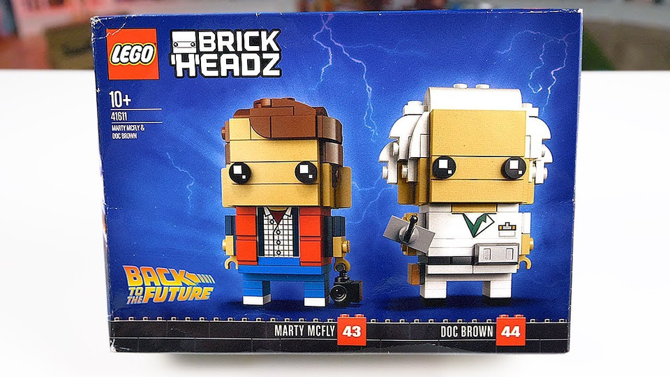 s04e69 — LEGO BrickHeadz — НАЗАД В БУДУЩЕЕ (41611)