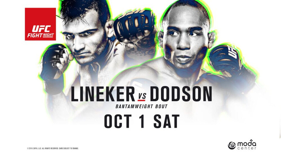 s2016e20 — UFC Fight Night 96: Lineker vs. Dodson