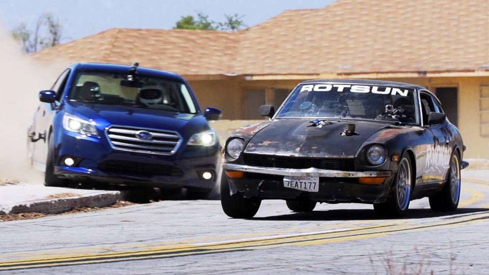 s03e09 — 2015 Subaru Legacy Challenges the Roadkill Project Cars!