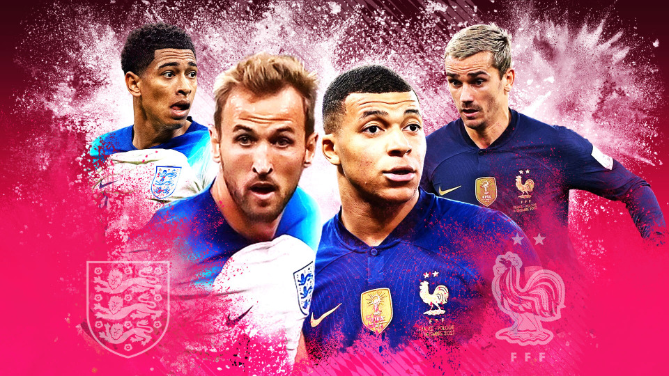 ¼ финала: Англия — Франция