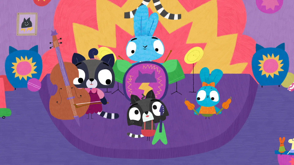 Brave Bunnies 2 сезон 17 серия – Ricky's Rock Band