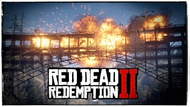 s08e734 — ЭПИЧНЫЙ ВЗРЫВ МОСТА ● Red Dead Redemption 2 #22