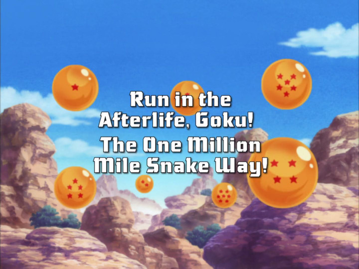 s01e04 — Run in the Afterlife, Son Goku! The One Million Snake Way!
