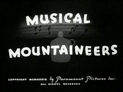 s1939e03 — Musical Mountaineers