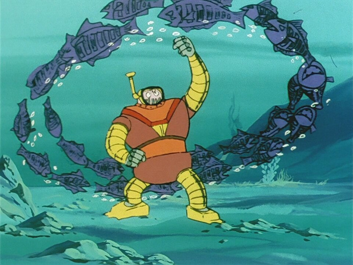 s01e84 — The deep sea is the graveyard of Mazinger Z!!