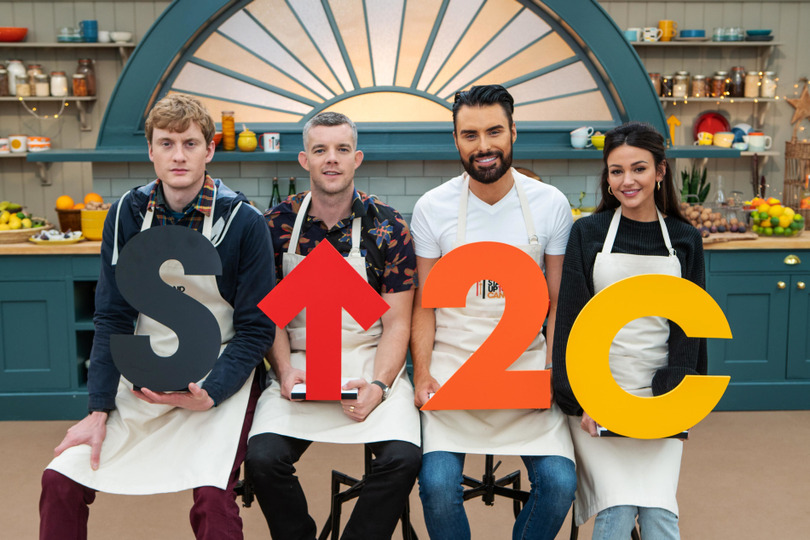s02e02 — James Acaster, Russell Tovey, Rylan Clark-Neal, Michelle Keegan