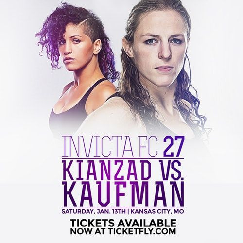 s07e01 — Invicta FC 27: Pannie Kianzad vs. Sarah Kaufman