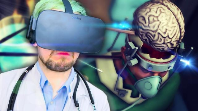 s06e31 — USE YOUR BRAIN | Surgeon Simulator VR #2 (HTC Vive Virtual Reality)