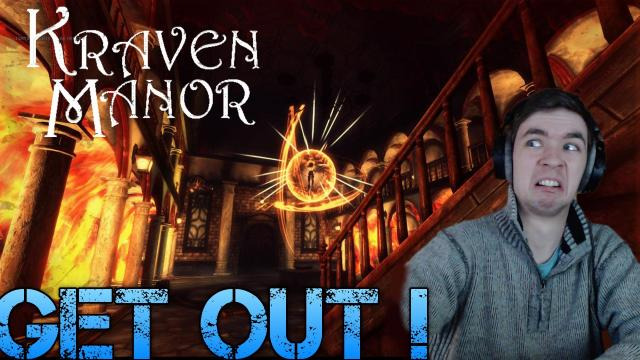 s02e197 — Kraven Manor - GET OUT ! - Part 2 Indie Horror Game - Gameplay/Commentary/Facecam reaction