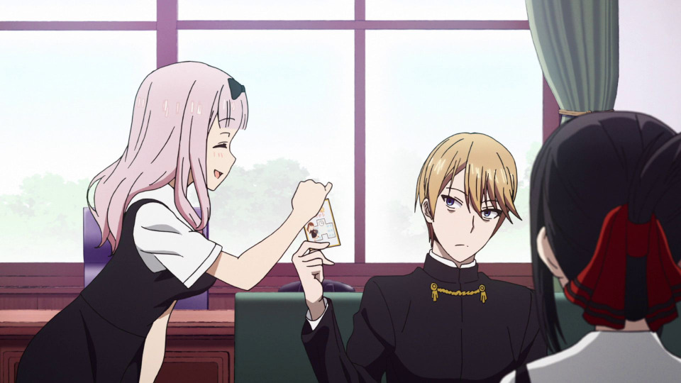 s02e01 — Ai Hayasaka Wants to Stave Them Off / The Student Council Has Not Achieved Nirvana / Kaguya Wants to Get Married / Kaguya Wants to Celebrate