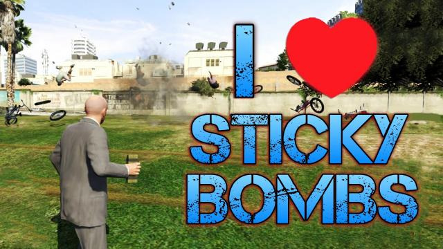 s03e11 — Grand Theft Auto V | I LOVE STICKY BOMBS | Moon Gravity + Invincibility