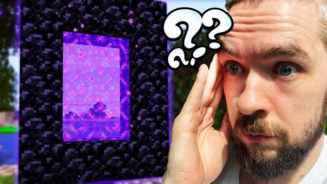 s08e218 — I Opened A NETHER Portal In Minecraft — Part 4