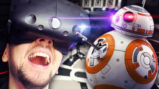 s07e139 — STAR WARS IN VR | Star Wars Droid Repair (HTC Vive Virtual Reality Wireless)
