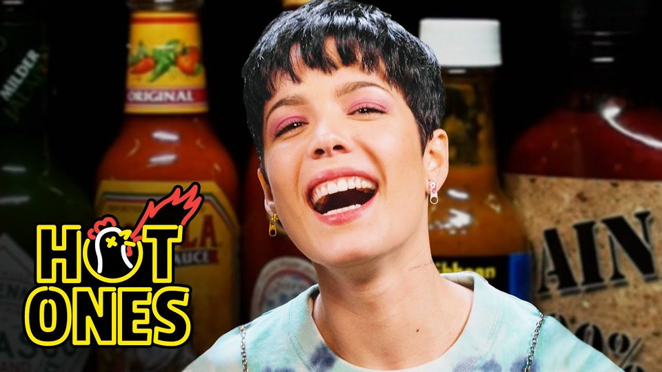 s11e04 — Halsey Experiences the Jersey Devil While Eating Spicy Wings