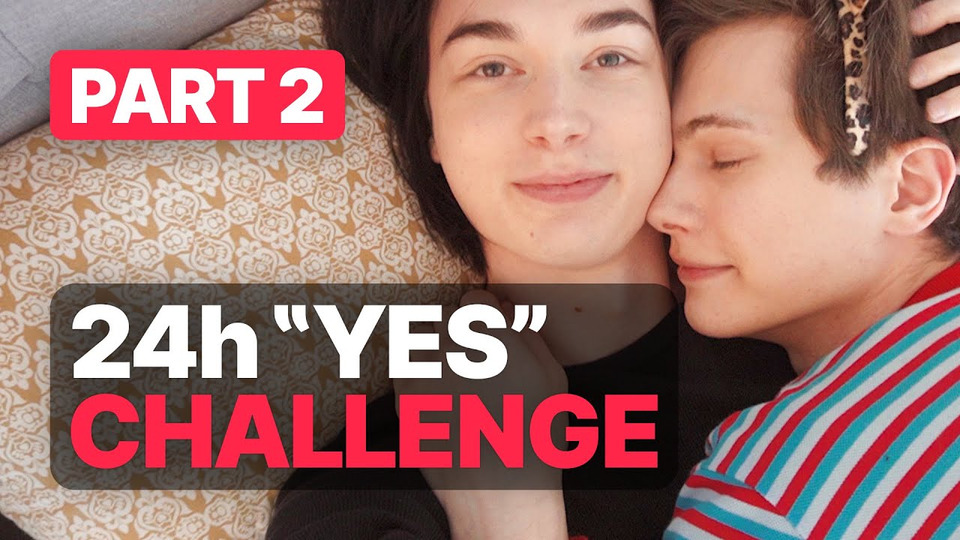 s07e15 — 24 Hours Yes To My Boyfriend! — Gay Couple Challenge (Part 2)