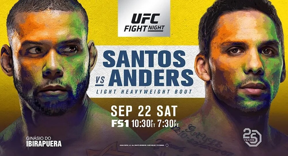s2018e18 — UFC Fight Night 137: Santos vs. Anders