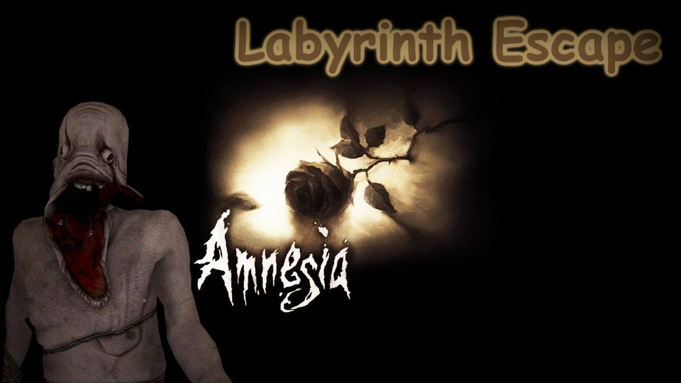 s02e16 — ПОПРОБУЙ ДОГОНИ! - Amnesia Labyrinth Escape